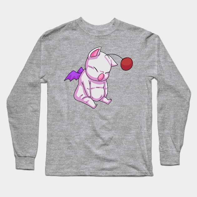 Moogle Long Sleeve T-Shirt by Kytri